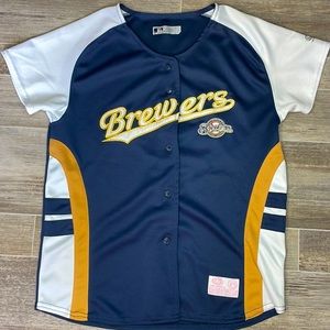 Milwaukee Brewer Jersey womens size XL